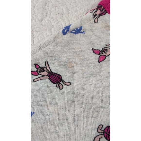 Vintage Winnie the Pooh Pink Piglet Cute Tiered Skirt Girls 3T 00s Kawaii Play - Picture 4 of 6